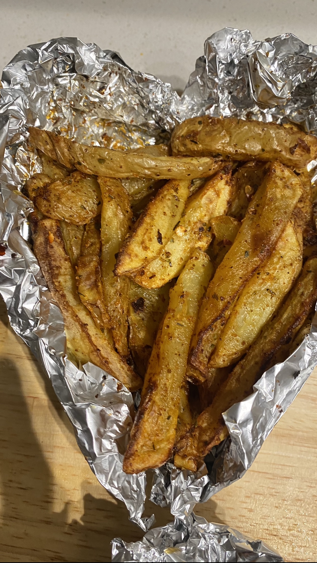 Air Fryer Cajun Fries Recipe- Good eats and epis