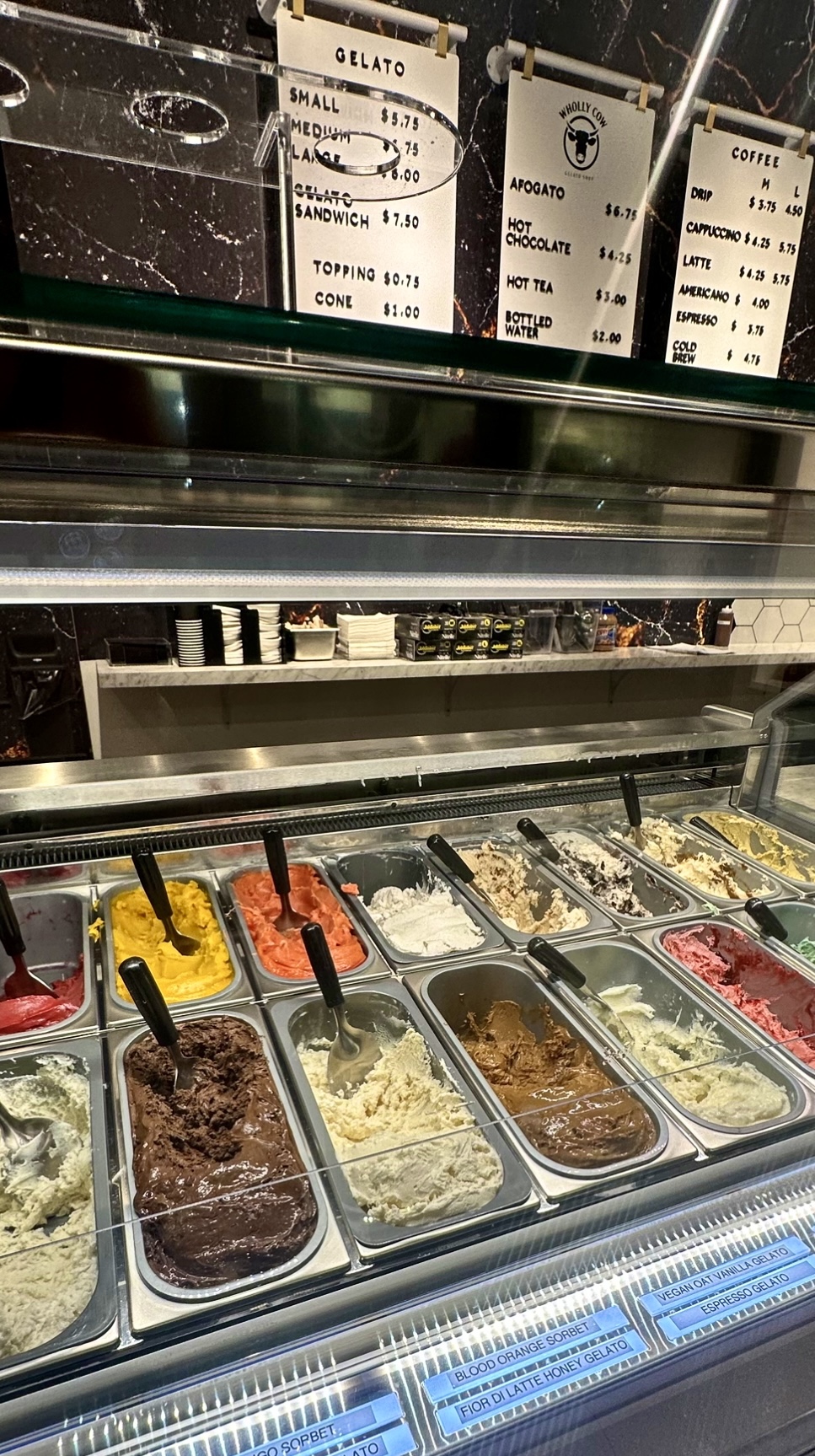 Good Eats and Epis-Wholly cow gelato